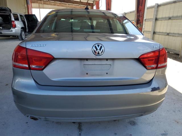 1VWBP7A33CC089875 - 2012 VOLKSWAGEN PASSAT SE SILVER photo 6