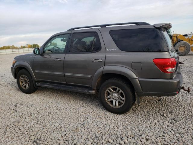 5TDBT48A96S267048 - 2006 TOYOTA SEQUOIA LIMITED GRAY photo 2
