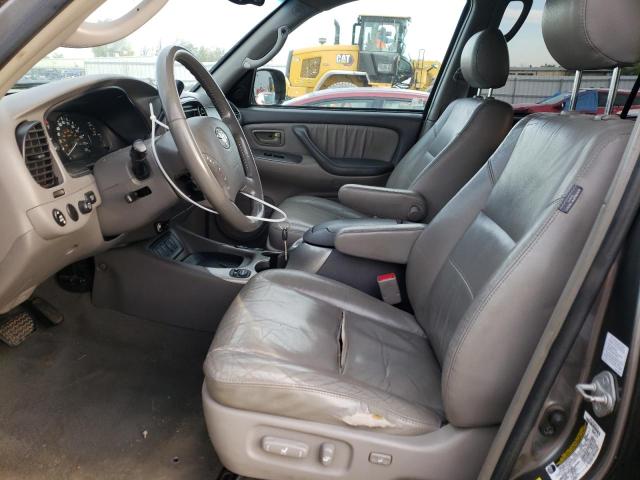5TDBT48A96S267048 - 2006 TOYOTA SEQUOIA LIMITED GRAY photo 7