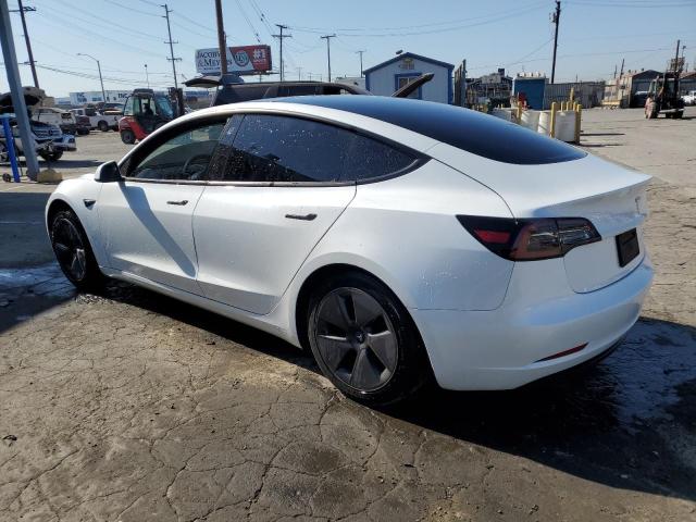5YJ3E1EA1PF420481 - 2023 TESLA MODEL 3 Weiß Foto 2