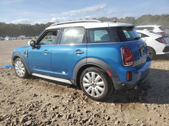 WMZ83BR06N3N99632 - 2022 MINI COOPER S COUNTRYMAN ALL4 BLUE photo 2