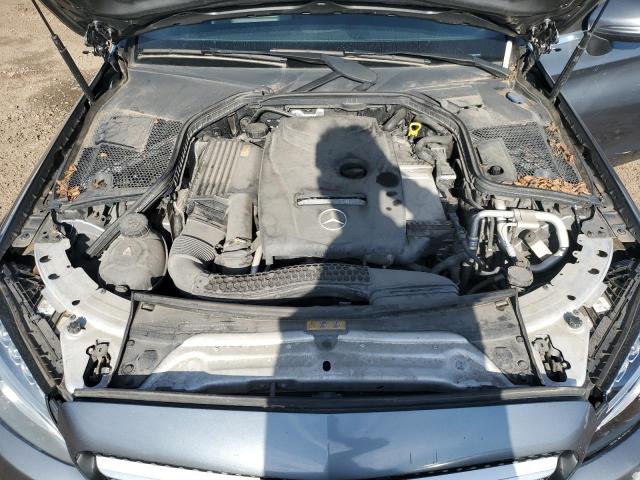 WDDWJ4KB0HF453594 - 2017 MERCEDES-BENZ C 300 4MATIC GRAY photo 11