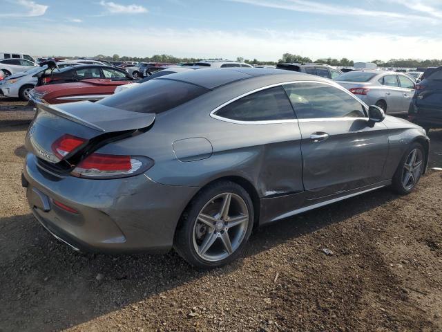 WDDWJ4KB0HF453594 - 2017 MERCEDES-BENZ C 300 4MATIC GRAY photo 3