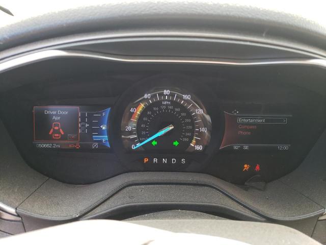 3FA6P0HDXKR161042 - 2019 FORD FUSION SE ნაცრისფერი ფოტო 9