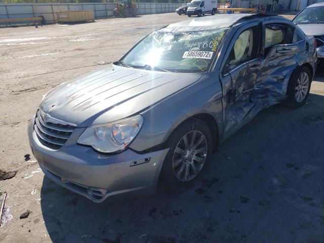 1C3CC5FD8AN194586 - 2010 CHRYSLER SEBRING LIMITED GRAY photo 2