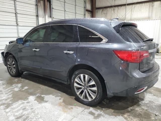 5FRYD4H40EB017619 - 2014 ACURA MDX TECHNOLOGY 石墨色 照片 2