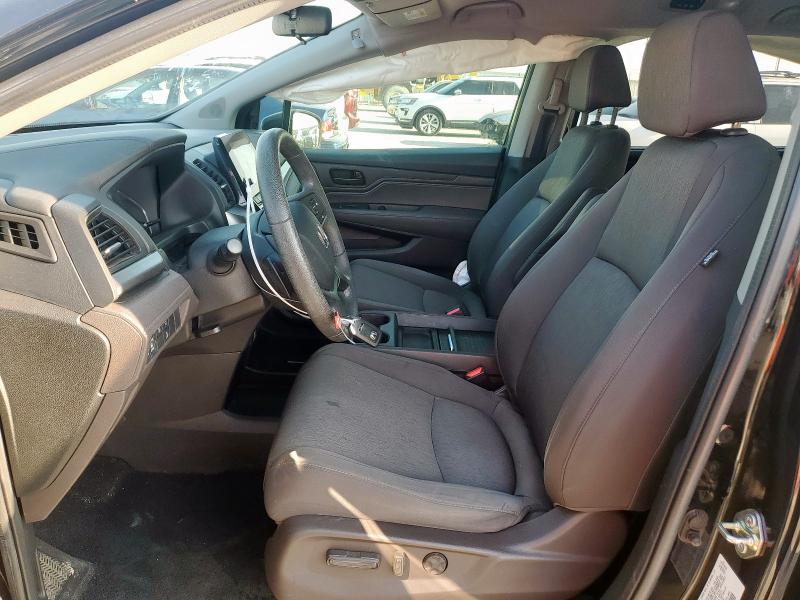 5FNRL6H53LB022596 - 2020 HONDA ODYSSEY EX BLACK photo 7