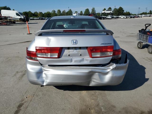1HGCM66564A057554 - 2004 HONDA ACCORD EX SILVER photo 6