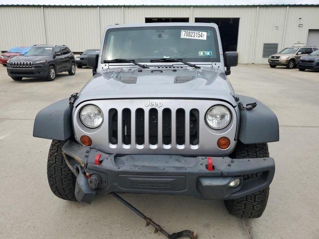 1C4HJWFG3DL703331 - 2013 JEEP WRANGLER RUBICON SILVER photo 5