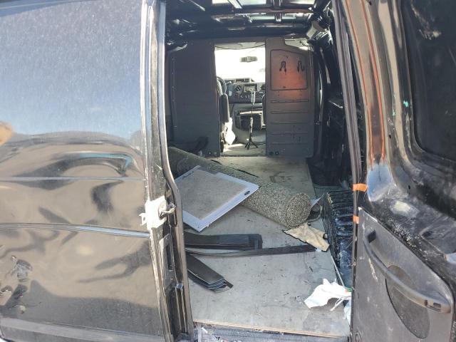 1FTNE1EW3EDA72952 - 2014 FORD ECONOLINE E150 VAN შავი ფოტო 10