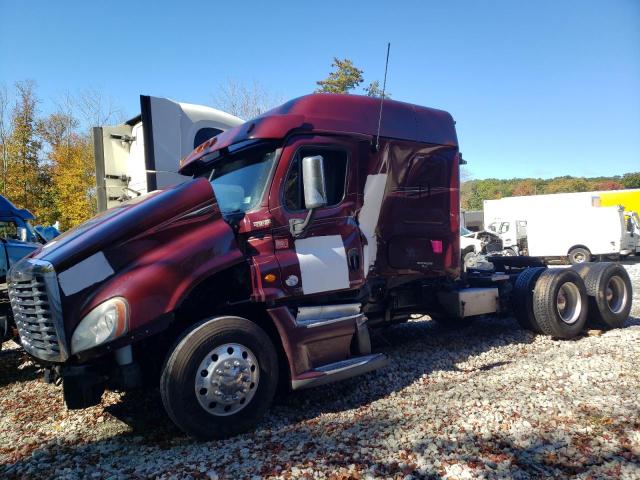 1FUJGLDR1BSAY3192 - 2011 FREIGHTLINER CASCADIA 1 BURGUNDY photo 2