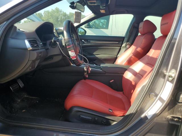 1HGCV2F30LA001743 - 2020 HONDA ACCORD SPORT ნაცრისფერი ფოტო 7