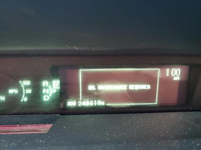 JTDKN3DUXA0051094 - 2010 TOYOTA PRIUS Grafit foto 9