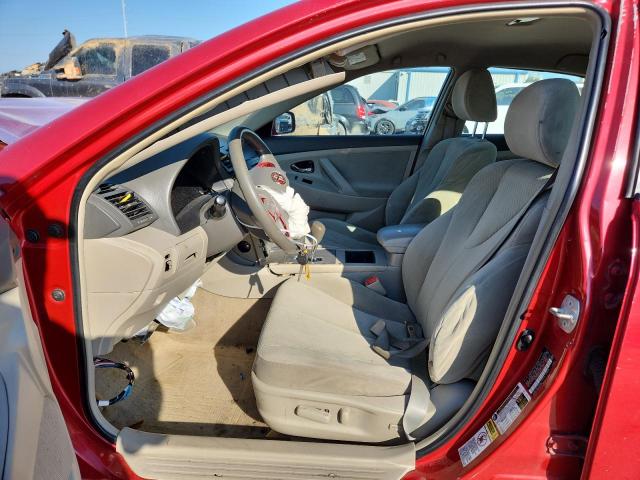 4T1BE46K29U347549 - 2009 TOYOTA CAMRY BASE RED photo 7