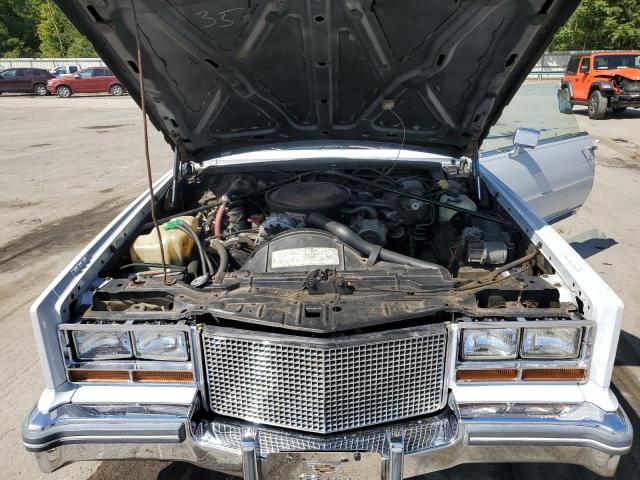 1G6AL5744BE634065 - 1981 CADILLAC ELDORADO BLUE photo 11