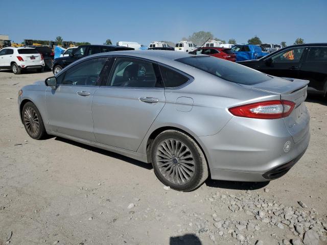 3FA6P0K9XDR330502 - 2013 FORD FUSION TITANIUM SILVER photo 2