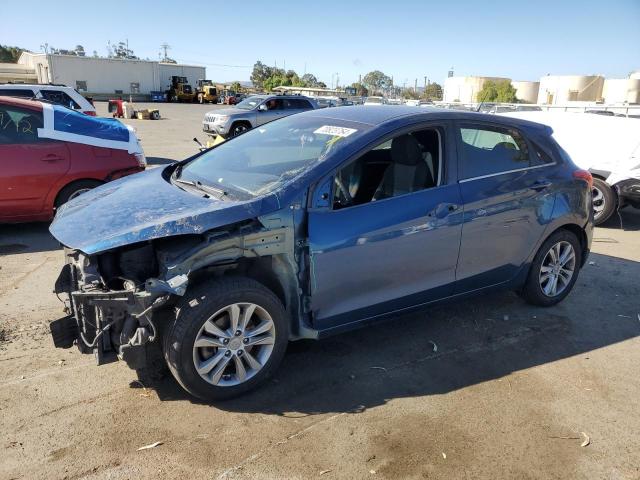 KMHD35LH8FU235766 - 2015 HYUNDAI ELANTRA GT BLUE photo 1