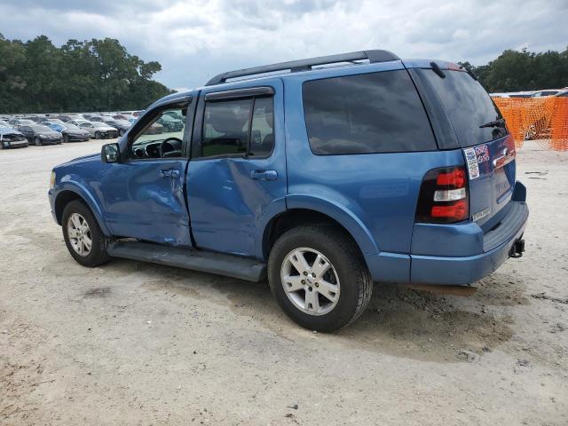 1FMEU63E59UA34733 - 2009 FORD EXPLORER XLT Көк фото 2