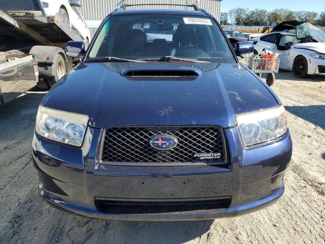 JF1SG69606G734478 - 2006 SUBARU FORESTER 2.5XT BLUE photo 5