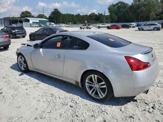 JNKCV64E99M605341 - 2009 INFINITI G37 BASE SILVER photo 2