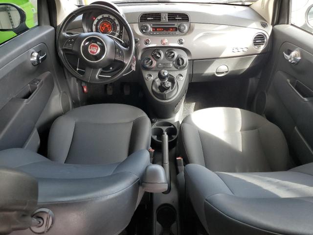 3C3CFFAR5CT382887 - 2012 FIAT 500 POP GRAY photo 8