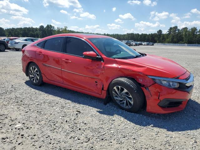 2HGFC2F75HH546447 - 2017 HONDA CIVIC EX 红色 照片 4