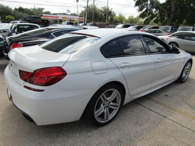 WBA6D4C50JD9813XX - 2018 BMW 650 I GRAN COUPE WHITE photo 4