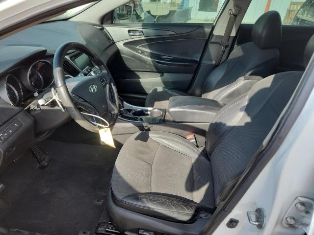 5NPEC4AC1DH803020 - 2013 HYUNDAI SONATA SE WHITE photo 7