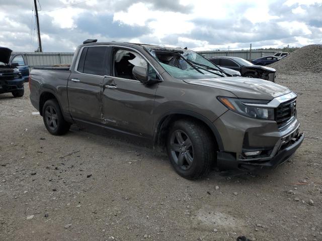 5FPYK3F72NB013027 - 2022 HONDA RIDGELINE RTL GRAY photo 4