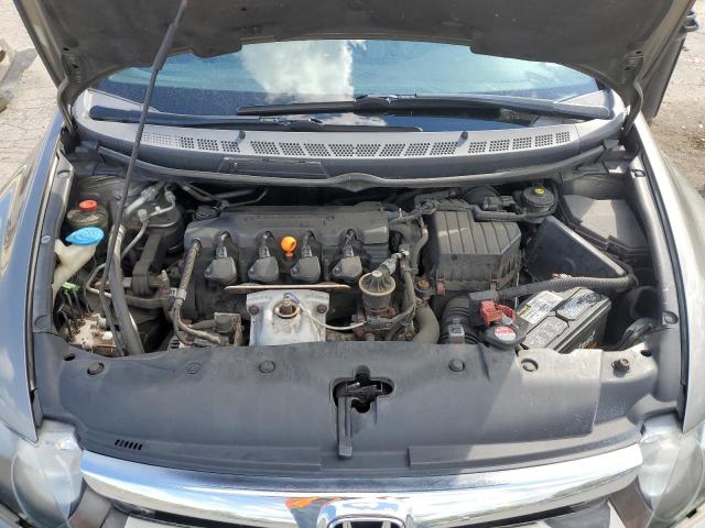 1HGFA16827L128535 - 2007 HONDA CIVIC EX GRAY photo 11