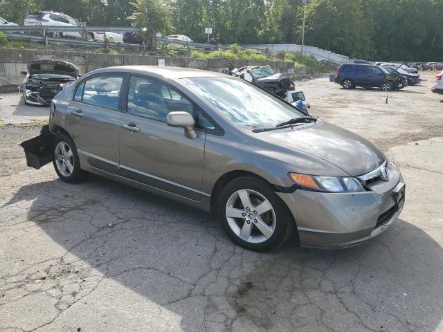 1HGFA16827L128535 - 2007 HONDA CIVIC EX GRAY photo 4