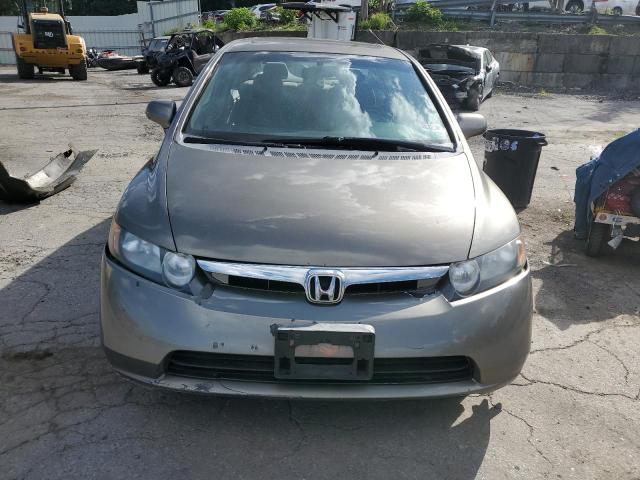 1HGFA16827L128535 - 2007 HONDA CIVIC EX GRAY photo 5