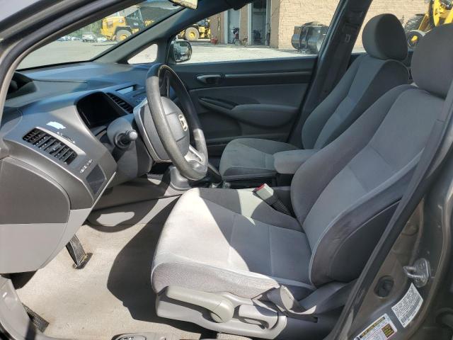 1HGFA16827L128535 - 2007 HONDA CIVIC EX GRAY photo 7
