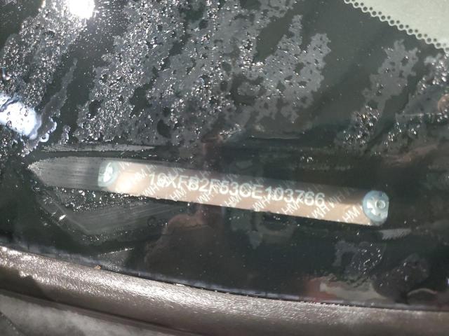 19XFB2F53CE103766 - 2012 HONDA CIVIC LX BLACK photo 12