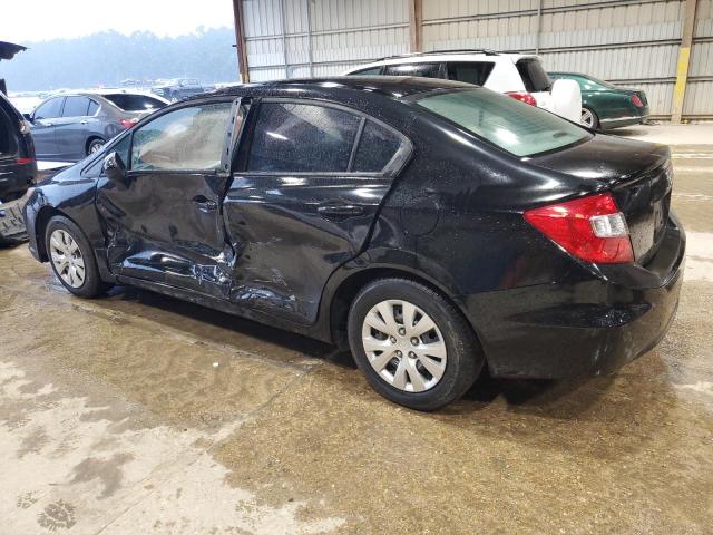19XFB2F53CE103766 - 2012 HONDA CIVIC LX BLACK photo 2