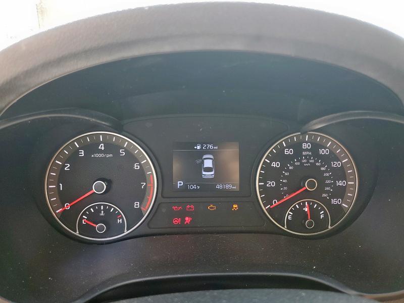 5XXGT4L36KG308875 - 2019 KIA OPTIMA LX გრაფიტი ფოტო 9