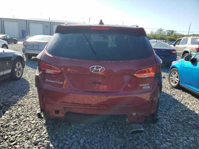 5XYZUDLB5DG086325 - 2013 HYUNDAI SANTA FE S RED photo 6