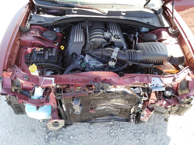 2C3CDXGJXKH756785 - 2019 DODGE CHARGER SCAT PACK BURGUNDY photo 11