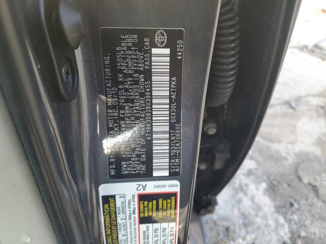 4T1BK3DB2BU396455 - 2011 TOYOTA AVALON BASE 灰色 照片 12