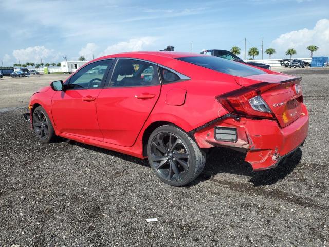 2HGFC2F8XLH574990 - 2020 HONDA CIVIC SPORT წითელი ფოტო 2