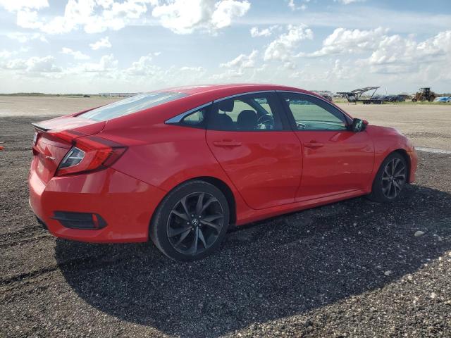 2HGFC2F8XLH574990 - 2020 HONDA CIVIC SPORT წითელი ფოტო 3