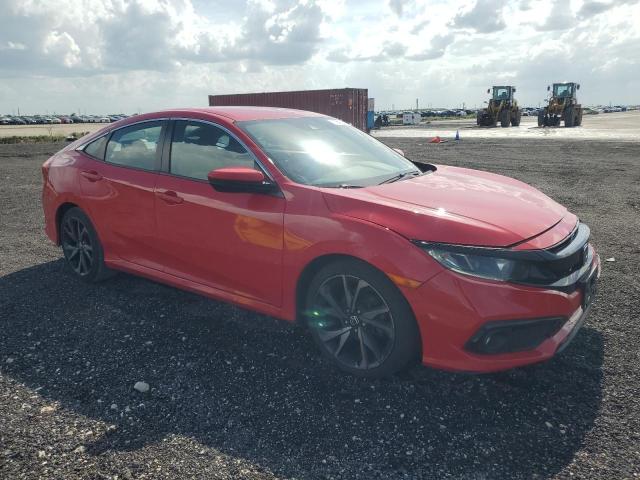 2HGFC2F8XLH574990 - 2020 HONDA CIVIC SPORT წითელი ფოტო 4