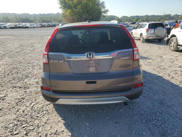 5J6RM4H73FL039042 - 2015 HONDA CR-V EXL 棕色 照片 6