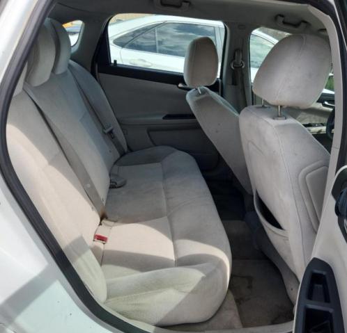 2G1WF5EK2B1178458 - 2011 CHEVROLET IMPALA LS WHITE photo 10