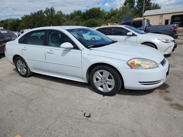 2G1WF5EK2B1178458 - 2011 CHEVROLET IMPALA LS WHITE photo 4