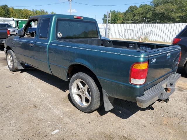 1FTYR14V5XPC07912 - 1999 FORD RANGER SUPER CAB GREEN photo 2