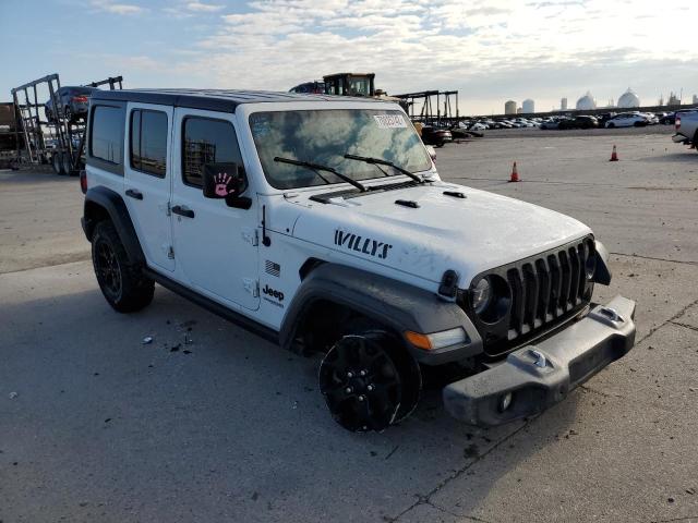 1C4HJXDN0LW207682 - 2020 JEEP WRANGLER U SPORT თეთრი ფოტო 4