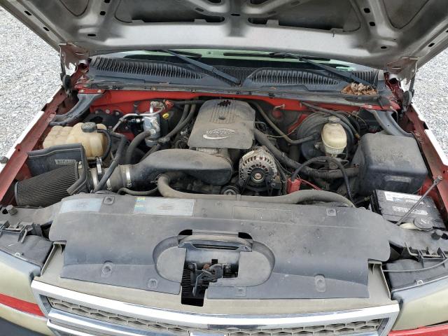 1GCEC14TX5Z317875 - 2005 CHEVROLET SILVERADO C1500 წითელი ფოტო 11