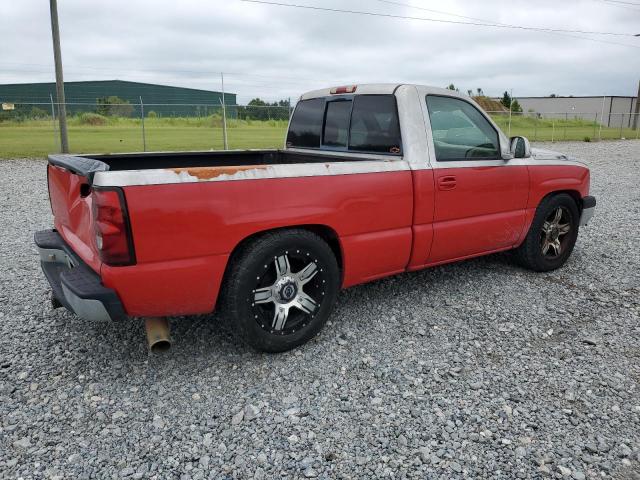 1GCEC14TX5Z317875 - 2005 CHEVROLET SILVERADO C1500 წითელი ფოტო 3