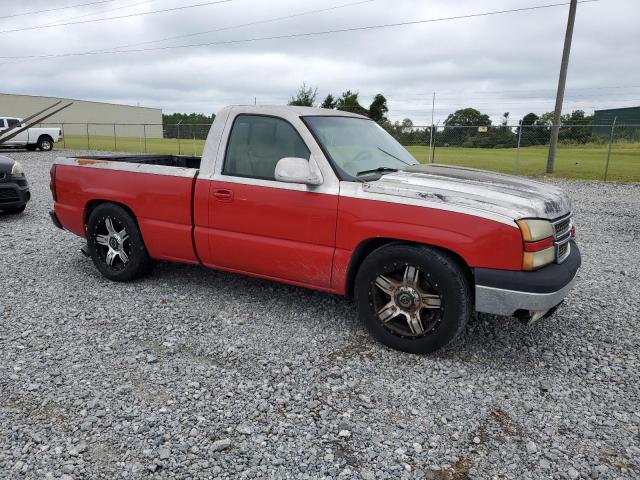 1GCEC14TX5Z317875 - 2005 CHEVROLET SILVERADO C1500 წითელი ფოტო 4